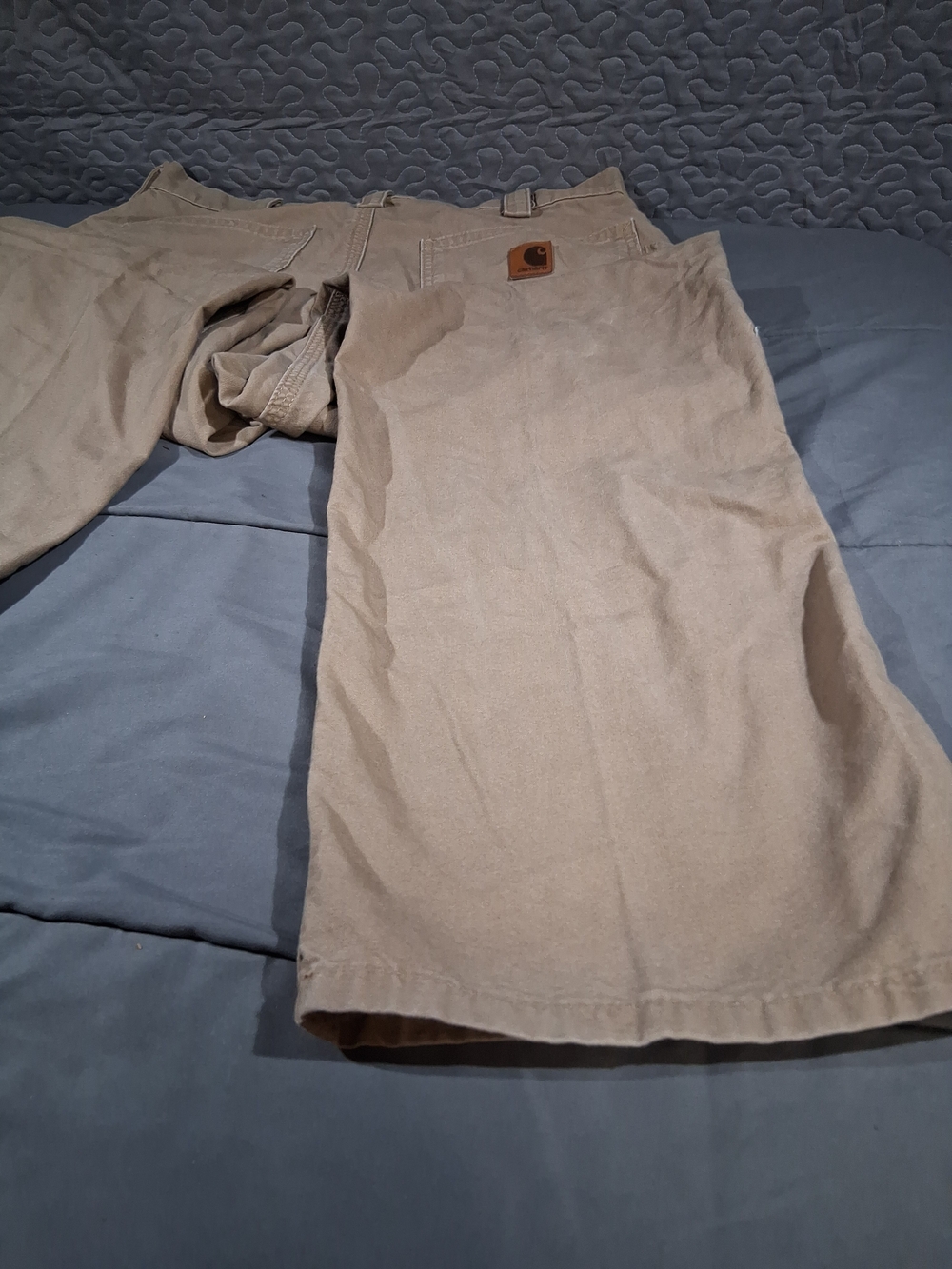 Carhartt Men's Tan Cotton Chinos - Picture 7 of 8